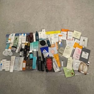 Assorted unused samples